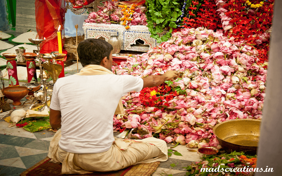 Floral garlands