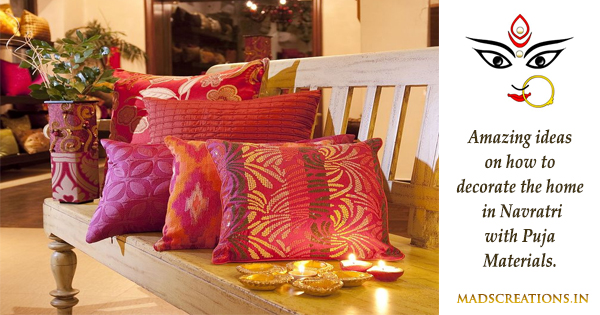 how to decorate home in Navratri 2017