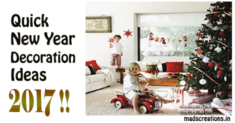 Quick New Year Decoration Ideas