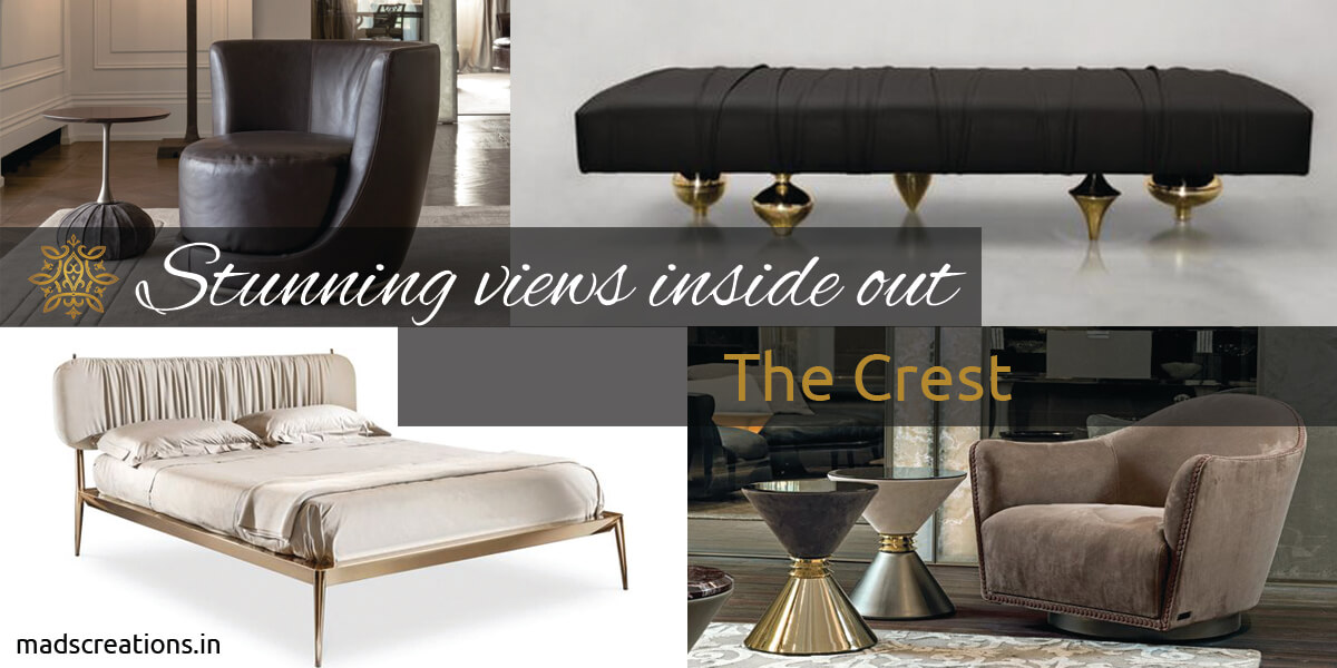 DLF The Crest sample flat interior decorations