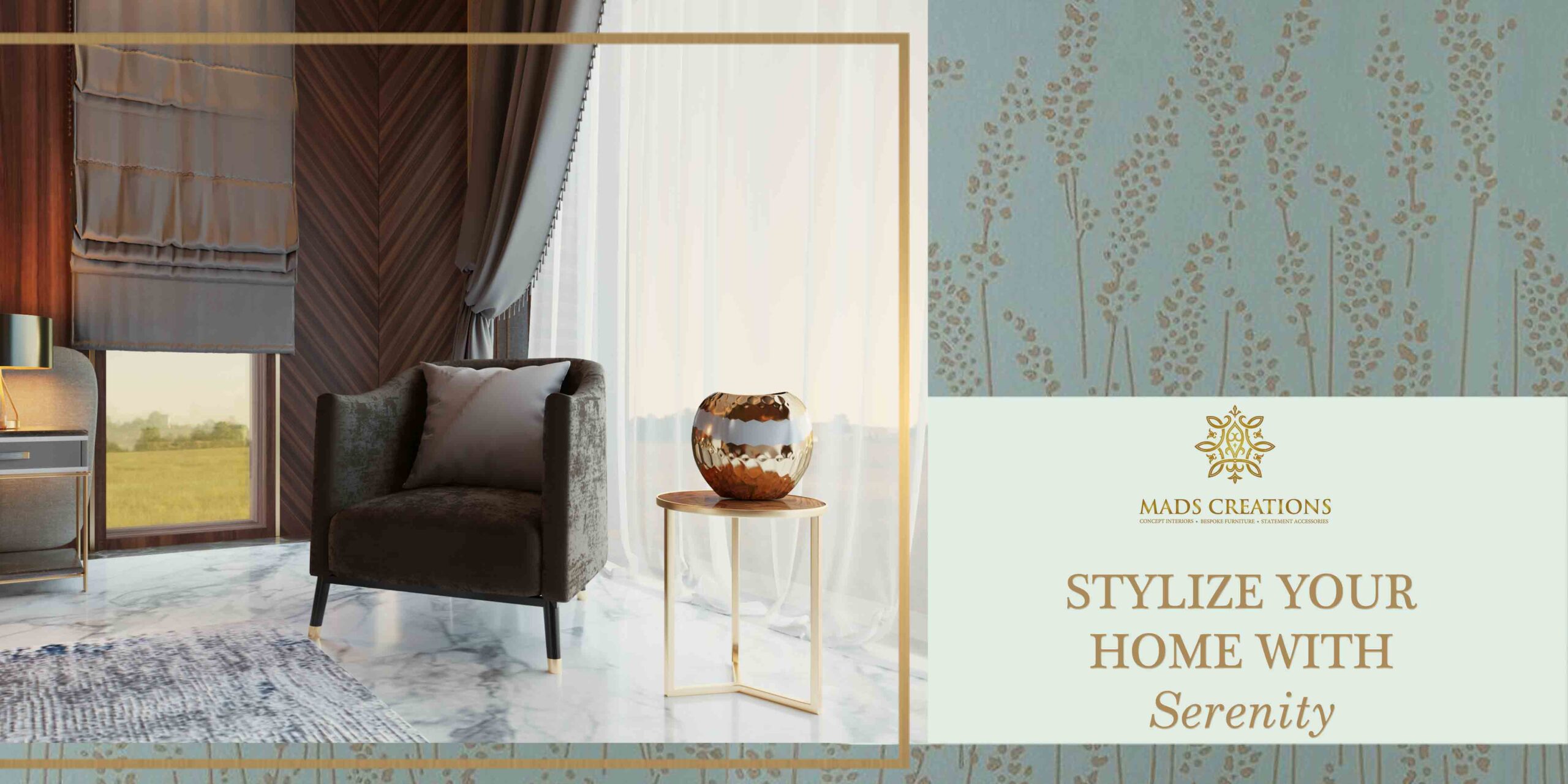 Stylize your home with serenity