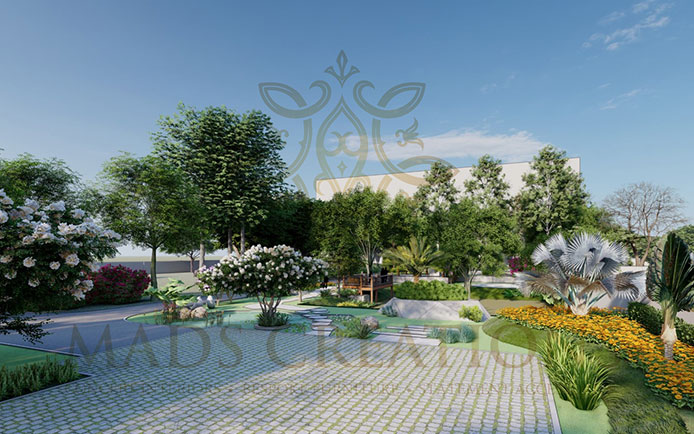 Farmhouse outdoor design | MADS Creations