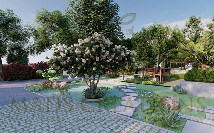 farmhouse style landscaping