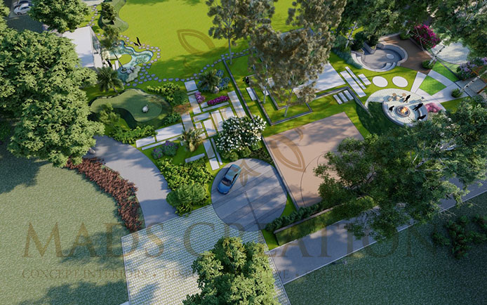 Materials used for landscaping