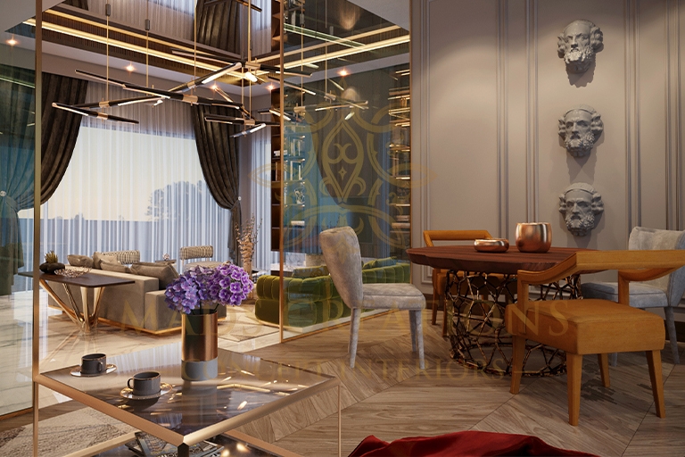 Different shades of natural colours