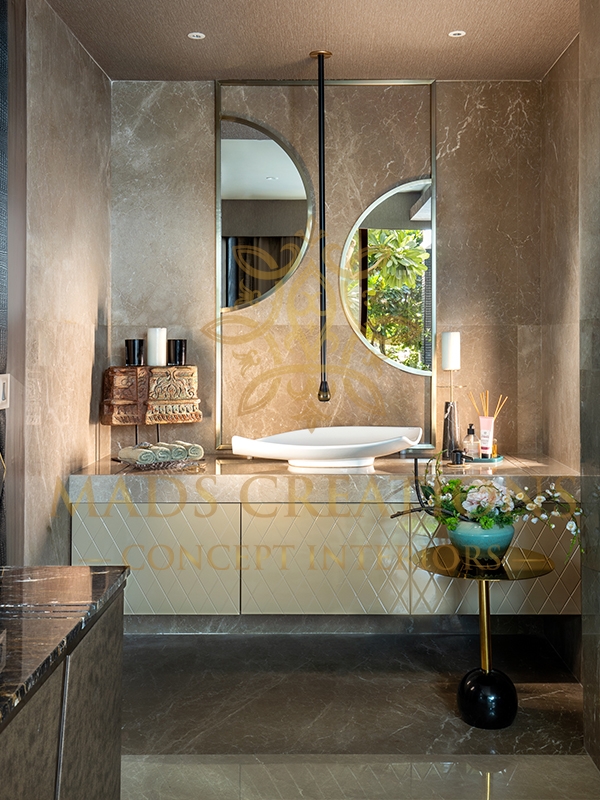 spruce up the powder washroom