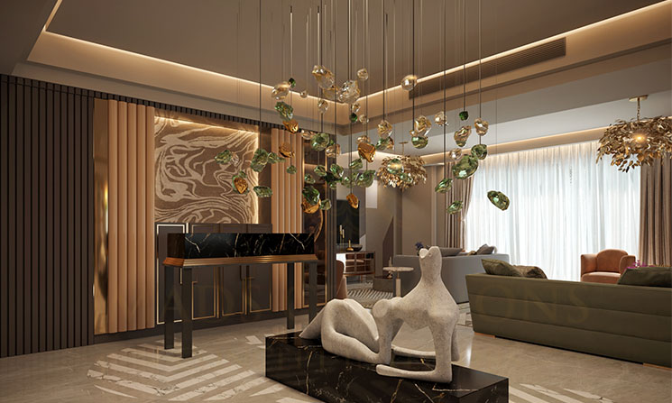 Beautiful sculptures for Camellias