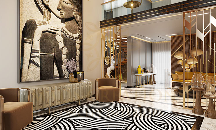 Daring Patterns at Punjabi Bagh Interiors