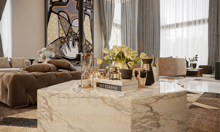 Spruce up table tops