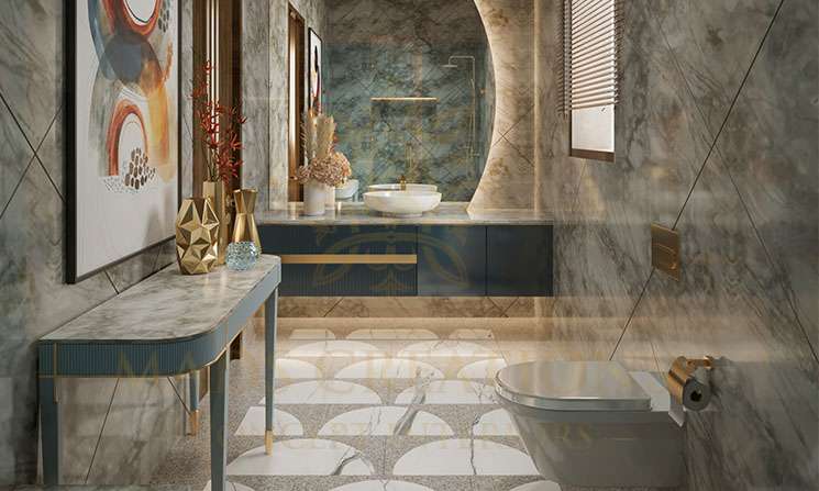 Soothing pastel palette