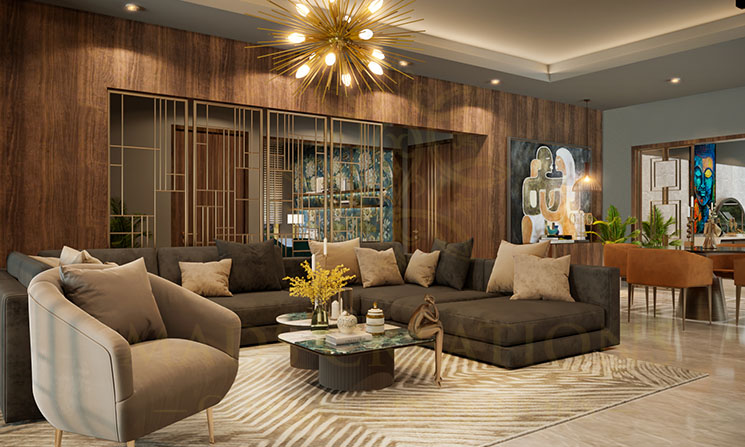 Small grains ensure a refined look